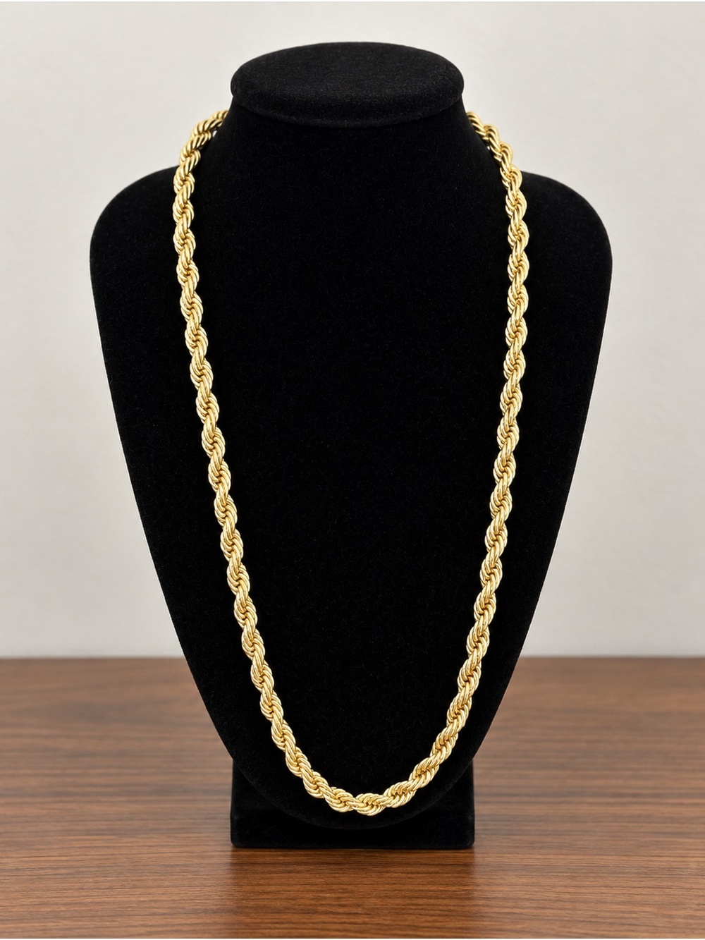 UNIVERSAL DRIP — Heavy Rope Chain | Gold Tone | 22” - Picture 4 of 5